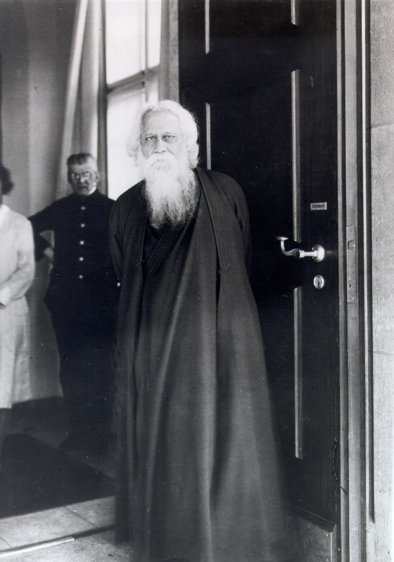Photograph of Rabindranath Tagore Fotograf_in und Provenienz unbekannt; Lautarchiv, Humboldt-Universität zu Berlin
