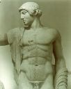 Vorschau Foto, Westgiebel des Zeustempels in Olympia: Apollon
