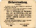 Vorschau Nr_153 Schriftplakat, Verbot öffentlicher Versammlungen, Berlin, 16.03.1848