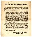 Vorschau Nr_216 Schriftplakat, Aufruf zu Einigkeit zwischen Volk und Regierung, Berlin, 15.04.1848