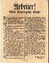 Vorschau Nr_219 Flugblatt, Wahlaufruf an die Arbeiter, Berlin,  (April) 1848