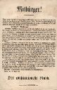 Vorschau Nr_228 Schriftplakat gegen direkte Urwahlen, Berlin, 18.04.1848