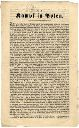 Vorschau Nr_236_8 Flugblatt Polen betreffend, Berlin, Mai 1848, Vorderseite