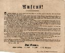 Vorschau Nr_243 Schriftplakat, Einladung zu polit. Versammlung, Berlin, Mai 1848