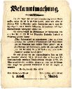 Vorschau Nr_289 Maueranschlag zur Katzenmusik, Berlin, 27.05.1848